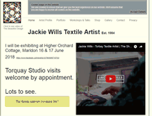 Tablet Screenshot of jackiewills.co.uk